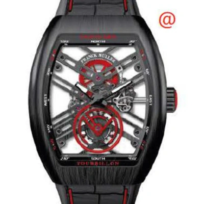 Franck Muller Vanguard Hand Wind Men's Watch V45tsqtttnrbrer(nrblcrge) In Black