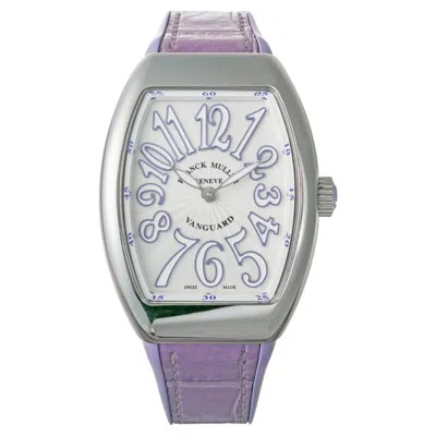 Pre-owned Franck Muller Vanguard Lady Steel Watch (v 35 Qz Ac Vl) In Multi