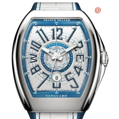 Franck Muller Vanguard Mariner Automatic Silver Dial Men's Watch V45ytscdtmmaracac(blcblac) In Silver / White