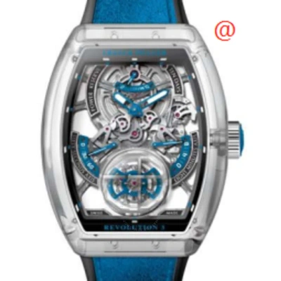 Franck Muller Vanguard Revolution 3 Hand Wind Men's Watch V50rev3prsqtacblsaph(nrlumbl) In Gray