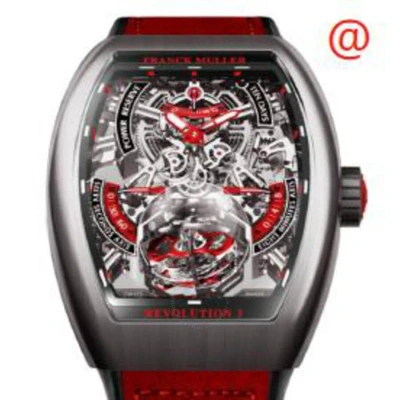 Franck Muller Vanguard Revolution 3 Hand Wind Men's Watch V50rev3prsqtbr(tter) In Multi