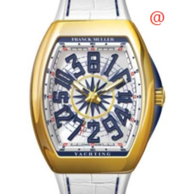 Franck Muller Vanguard Sapphire Automatic Silver Dial Men's Watch V45chyachting3nbl(blcbl) In Yellow