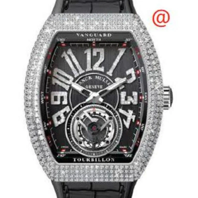 Franck Muller Vanguard Tourbillon Automatic Diamond Black Dial Men's Watch V41tdnbrcdacnr(nrdiamac)