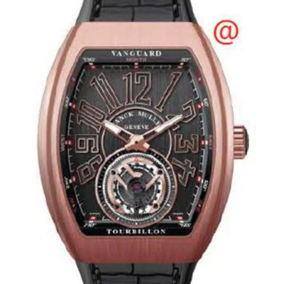 Franck Muller Vanguard Tourbillon Hand Wind Black Dial Men's Watch V41t5nbrnr(nrnr5nbr)