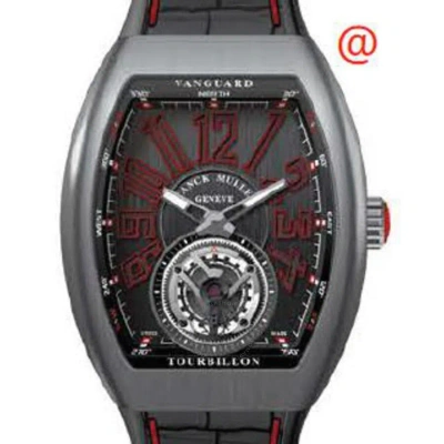 Franck Muller Vanguard Tourbillon Hand Wind Black Dial Men's Watch V41tttbrer(nrnrrge)