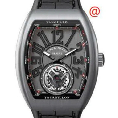 Franck Muller Vanguard Tourbillon Hand Wind Black Dial Men's Watch V41tttbrnr(nrnrttbr)