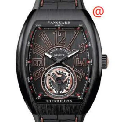 Franck Muller Vanguard Tourbillon Hand Wind Black Dial Men's Watch V41tttnrbr5n(nrnr5n)