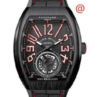 Franck Muller Vanguard Tourbillon Hand Wind Black Dial Men's Watch V41tttnrbrer(nrblcrge)