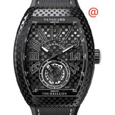Franck Muller Vanguard Tourbillon Hand Wind Black Dial Men's Watch V45tblackpxlacnrac(pxlnrnracbr)