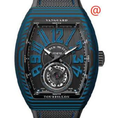 Franck Muller Vanguard Tourbillon Hand Wind Black Dial Men's Watch V45tcarblnr(nrblbl)