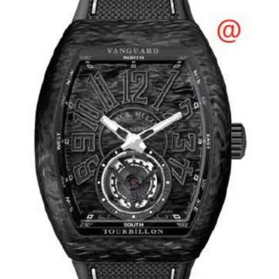 Franck Muller Vanguard Tourbillon Hand Wind Black Dial Men's Watch V45tcarbonbc(carnrnr)
