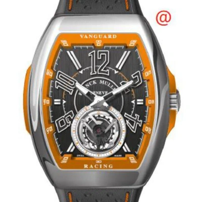 Franck Muller Vanguard Tourbillon Hand Wind Black Dial Men's Watch V45trcgacor(nrnrblc) In Multi