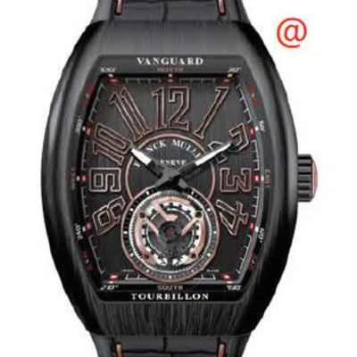 Franck Muller Vanguard Tourbillon Hand Wind Black Dial Men's Watch V45tttnrbr5n(nrnr5n)