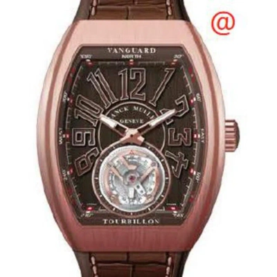 Franck Muller Vanguard Tourbillon Hand Wind Brown Dial Men's Watch V41t5nbrbn(bnbn5nbr)