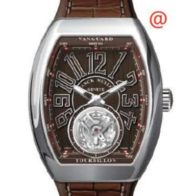 Franck Muller Vanguard Tourbillon Hand Wind Brown Dial Men's Watch V41tacbn(bnbnac)