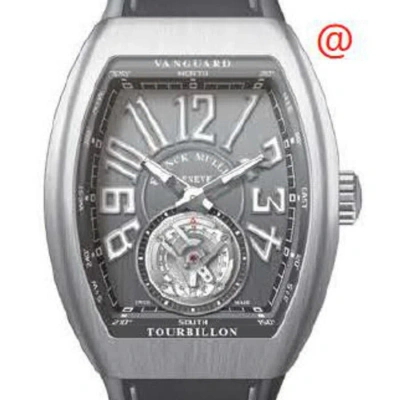 Franck Muller Vanguard Tourbillon Hand Wind Grey Dial Men's Watch V45tacbrtt(ttblcacbr) In Gray