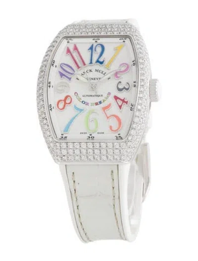 Pre-owned Franck Muller Vanguard Watch, 32mm In Multicolor