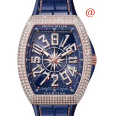 Franck Muller Vanguard Yachting Automatic Diamond Blue Dial Men's Watch V41chdnbrcdyachting5nbl(bldi