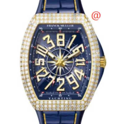 Franck Muller Vanguard Yachting Automatic Diamond Blue Dial Men's Watch V45chdyachting3nbl(blblc3n)