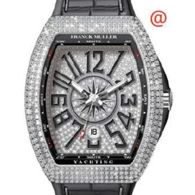 Franck Muller Vanguard Yachting Automatic Diamond Silver Dial Men's Watch V45scdtdcdyachtingacnr(dia In Neutral
