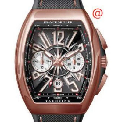 Franck Muller Vanguard Yachting Chronograph Automatic Black Dial Men's Watch V45ccdtyachting5nnr(nrb In Multi