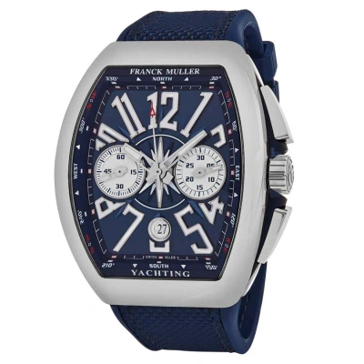 Franck Muller Vanguard Yachting Chronograph Automatic Blue Dial Men's Watch 45ccyactblu