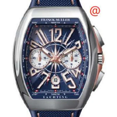 Franck Muller Vanguard Yachting Chronograph Automatic Blue Dial Men's Watch V45ccdtyachtingstgac5n(b In Neutral