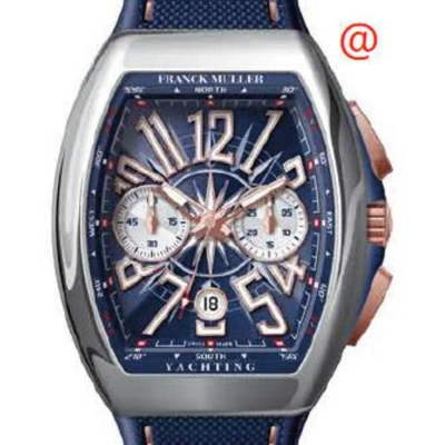 Franck Muller Vanguard Yachting Chronograph Automatic Blue Dial Men's Watch V45ccdtyachtingstgacbl(b