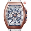 FRANCK MULLER FRANCK MULLER VANGUARD YACHTING CHRONOGRAPH AUTOMATIC WHITE DIAL MEN'S WATCH V45CCDTYACHTING5NBL(BLC