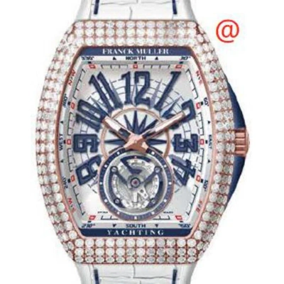 Franck Muller Vanguard Yachting Hand Wind Diamond White Dial Men's Watch V45tdyachting5nbl(blcblbl)