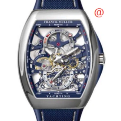 Franck Muller Vanguard Yachting Hand Wind Men's Watch V45s6prgdsqtyachtancacbl(blblcrge) In Blue