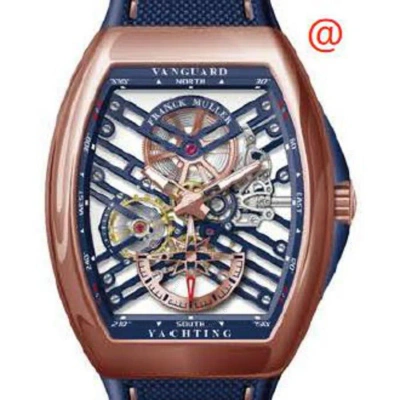Franck Muller Vanguard Yachting Hand Wind Men's Watch V45s6sqtyachting5nbl(blblcrge) In Multi