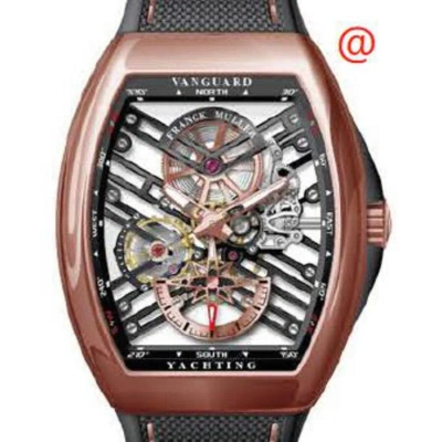 Franck Muller Vanguard Yachting Hand Wind Men's Watch V45s6sqtyachting5nnr(nrblcrge) In Gold