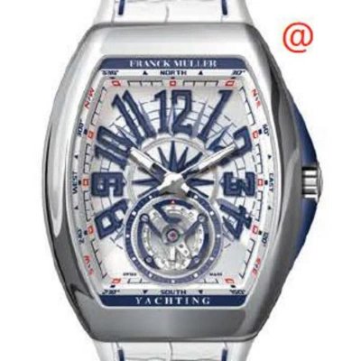 Franck Muller Vanguard Yachting Hand Wind White Dial Men's Watch V45tyachtingacbl(blcblbl) In Multi
