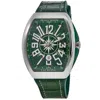 Franck Muller Vanguard Yachting Steel Green Dial Men's Watch V 45 Sc Dt Yachting Ac (vr) In Green