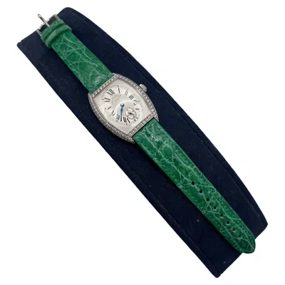 Pre-owned Franck Muller Vintage 18-kt Gold And Diamond  Master Of Complications Watch In Multi