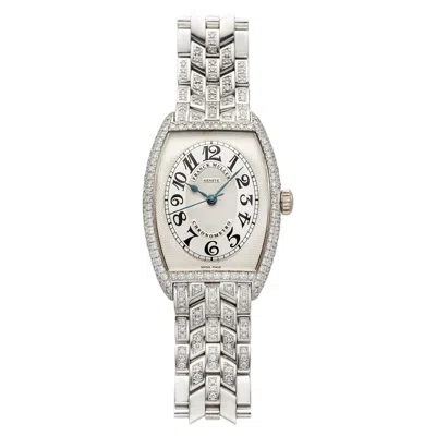 Pre-owned Franck Muller Vintage 1990s  Chronometro 2852d 18k Wg Guilloch� Diamond Auto 31mm In Multiple