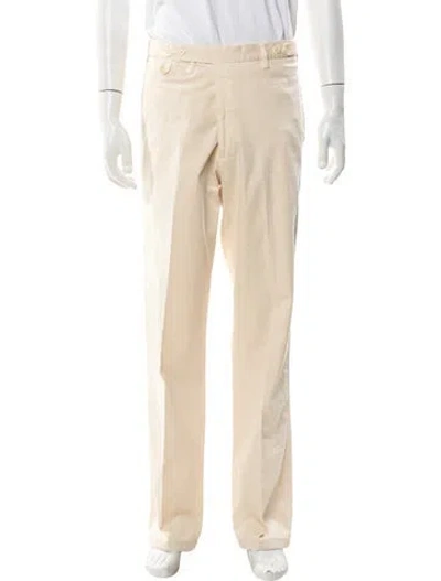 Pre-owned Franck Namani Chinos In Neutral