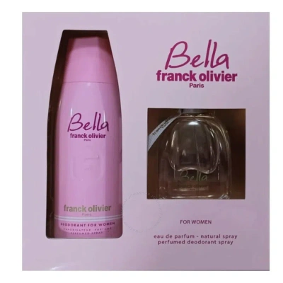 Franck Olivier Ladies Bella Gift Set Fragrances 3516642242908 In Amber / White