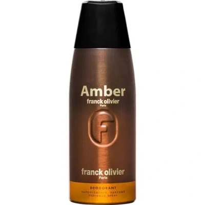 Franck Olivier Men's Amber Deodorant Spray 8.4 oz Fragrances 3516641925611