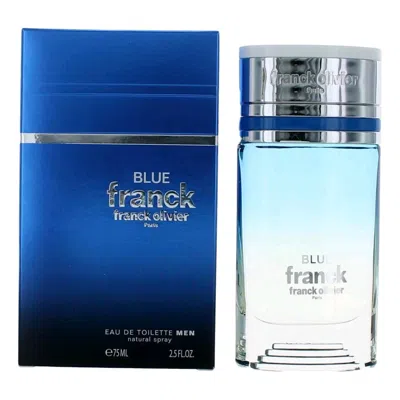 Franck Olivier Men's Franck Blue Edt 2.5 oz Fragrances 3516641746124