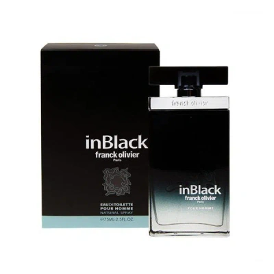 Franck Olivier Men's In Black Edt 1.7 oz Fragrances 3516641225131