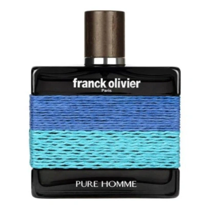 Franck Olivier Men's Pure Homme Edt Spray 3.4 oz Fragrances 3516642062117 In White