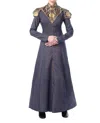Franco American Novelty Company Women's Queen Of Kingdoms Costume In Grey/gold In Grey