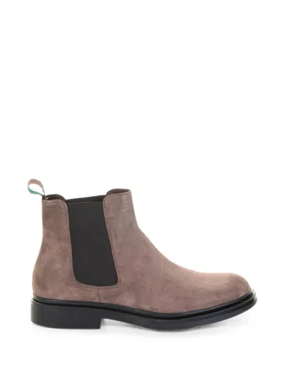 Franco Fedele Chelsea Boots In Gray