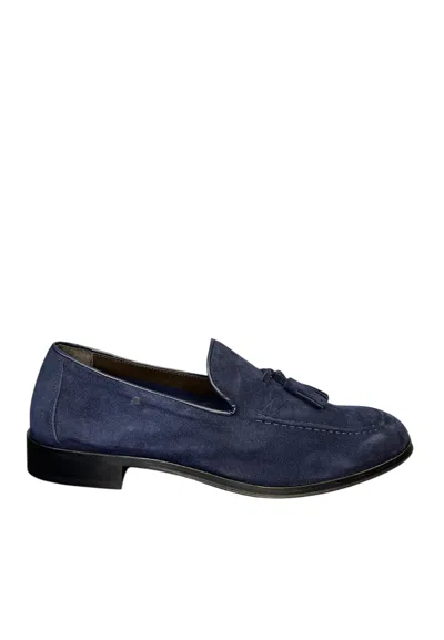 Franco Fedele Man  Mocassini In Blue