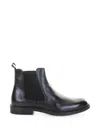 Franco Fedele Pull-tab Boots In Black