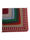 Franco Ferrari Frayed Scarf In Red
