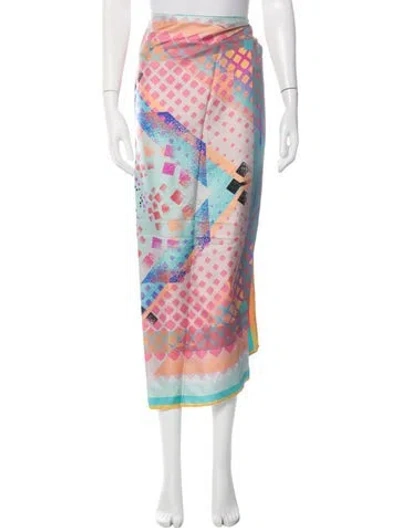 Pre-owned Franco Ferrari Graphic Print One-piece W/ Tags In Multicolor