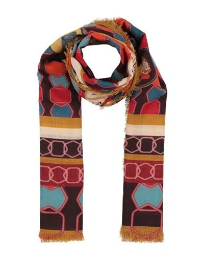 Franco Ferrari Woman Scarf Plum Size - Wool